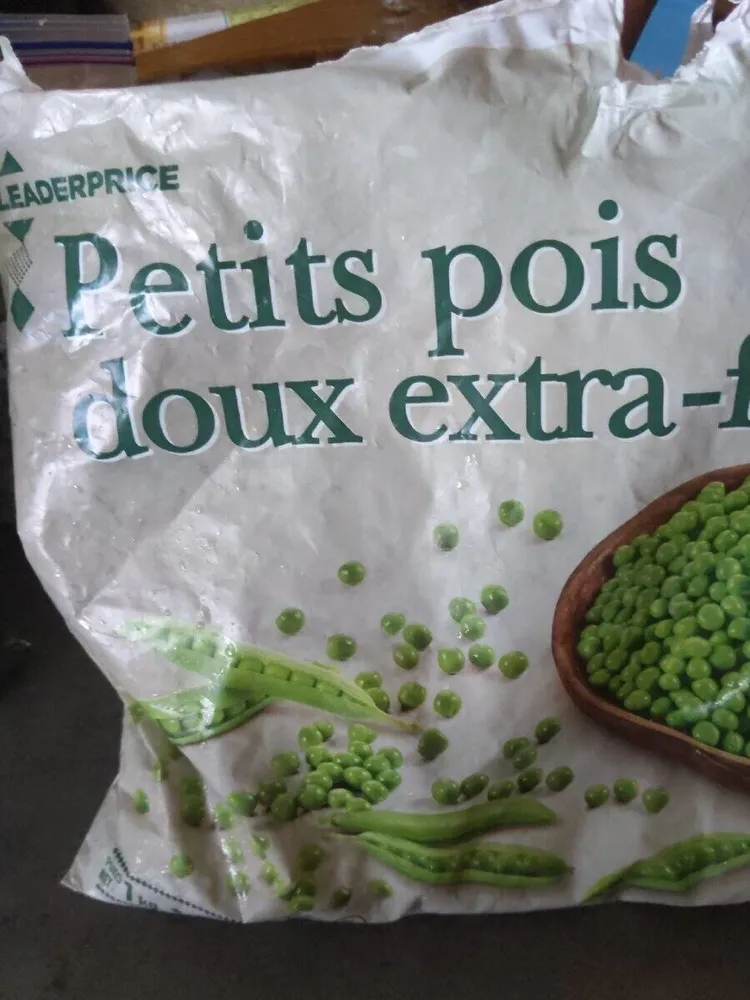 Petits pois doux extra fins