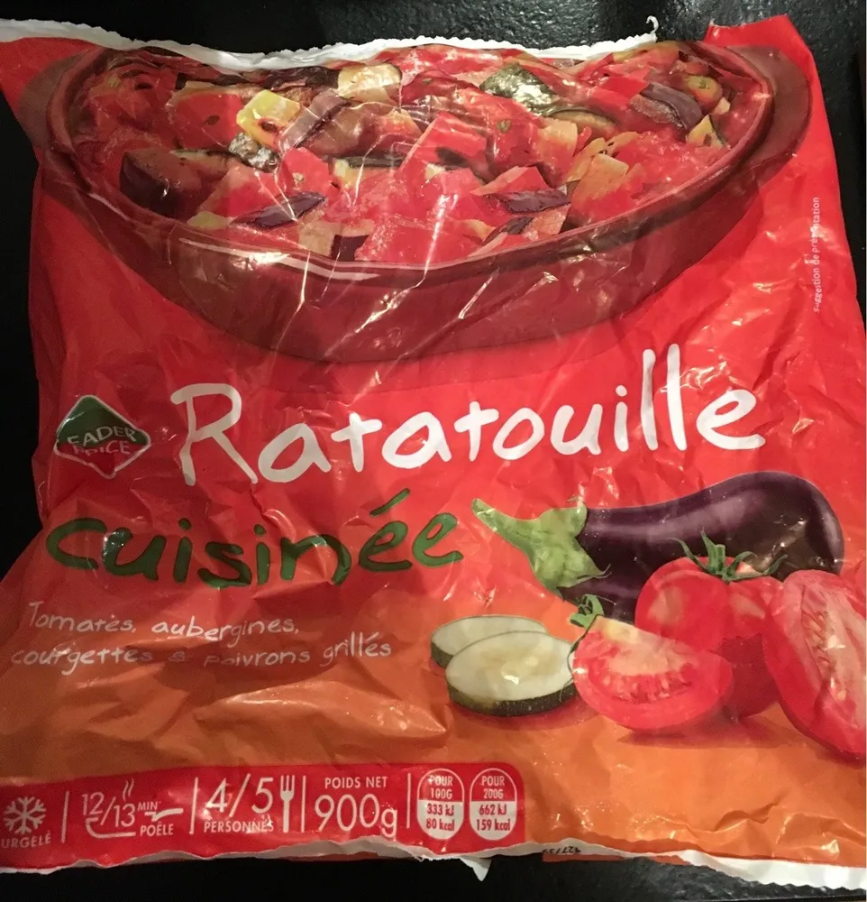 Ratatouille cuisinée