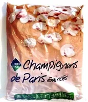 Champignons de Paris émincés, Surgelé