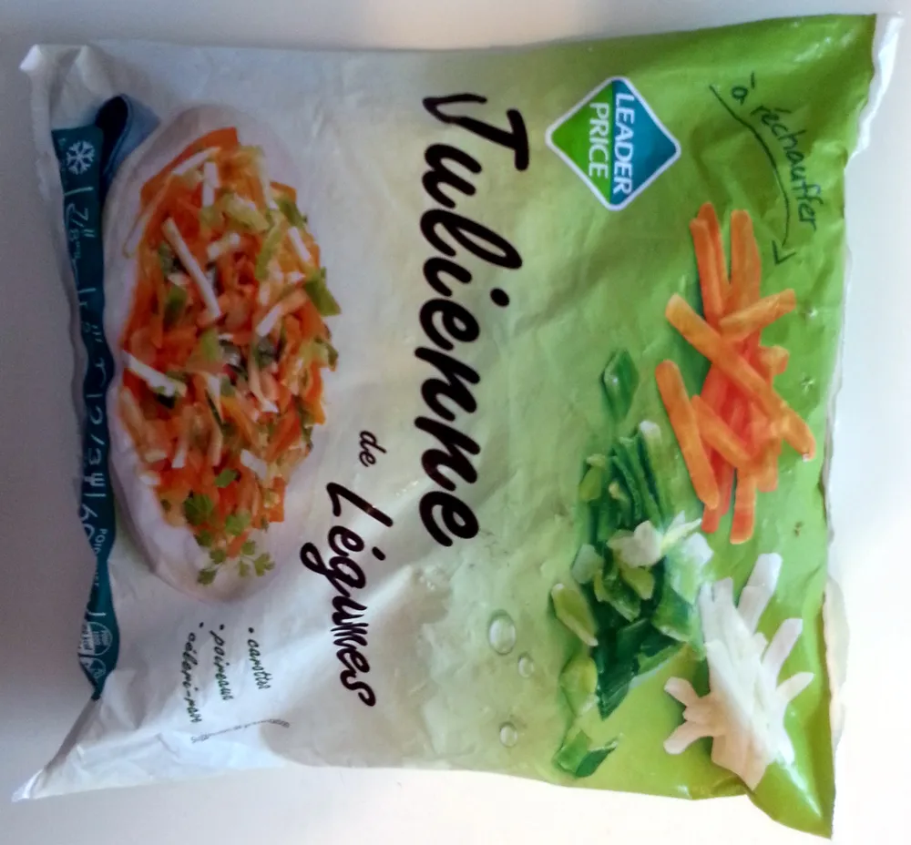 Julienne de légumes
