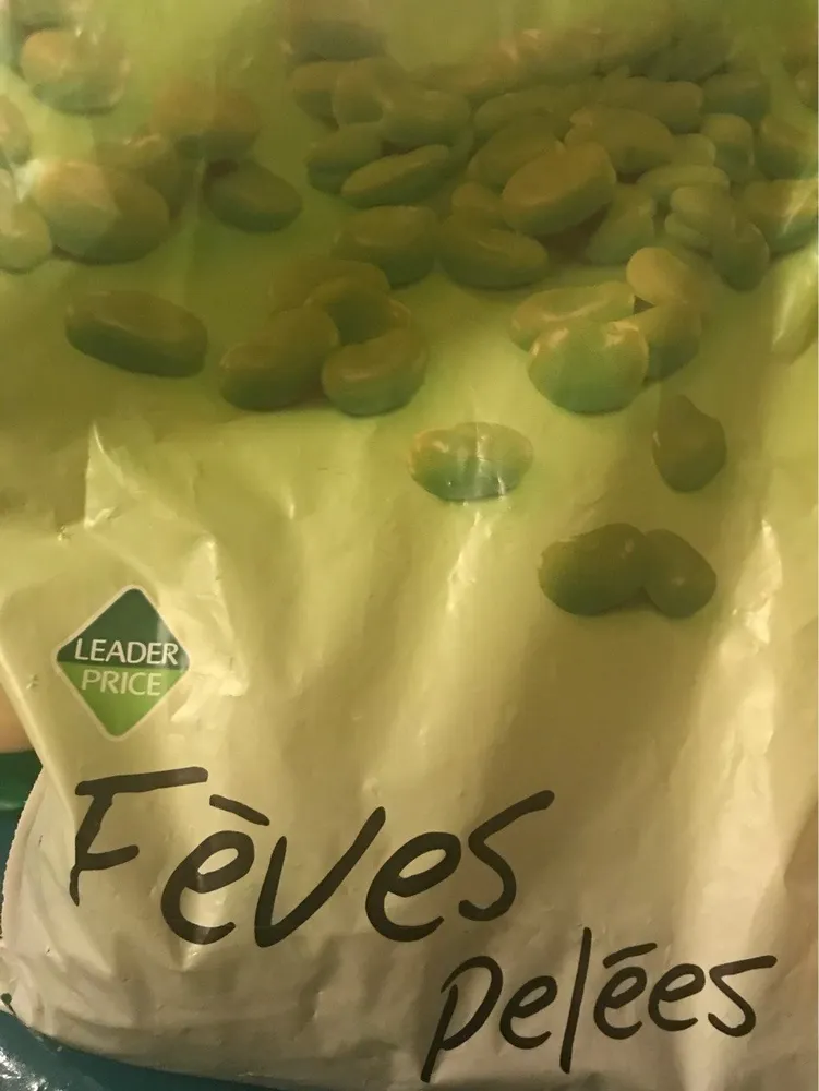 Fèves pelées