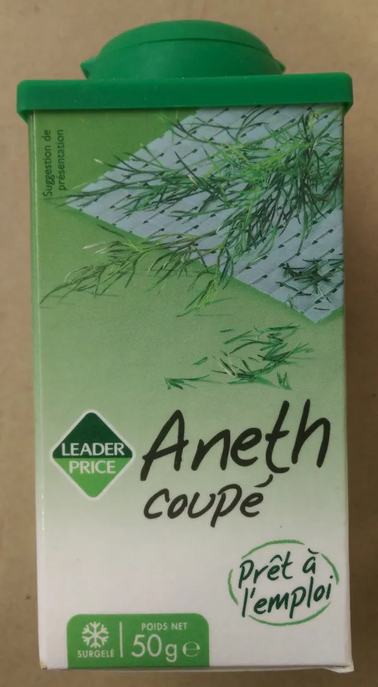Aneth coupé