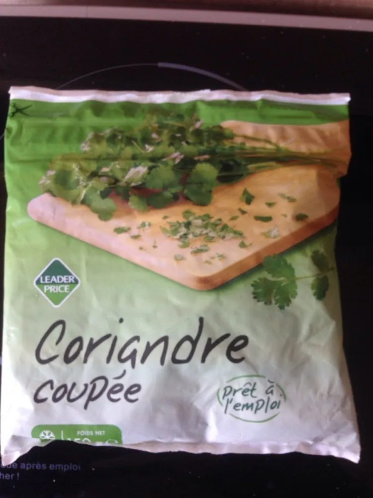 Coriandre coupée
