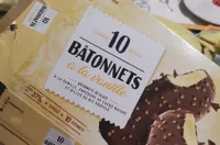 Bâtonnets à la vanille
