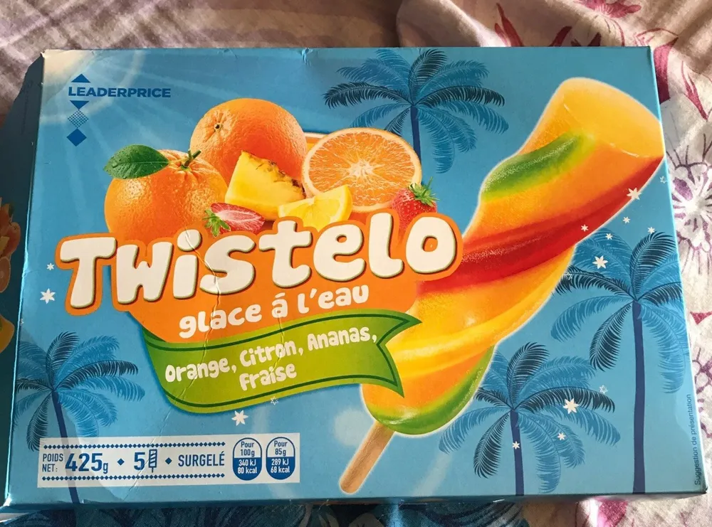 Twistelo glace a l'eau