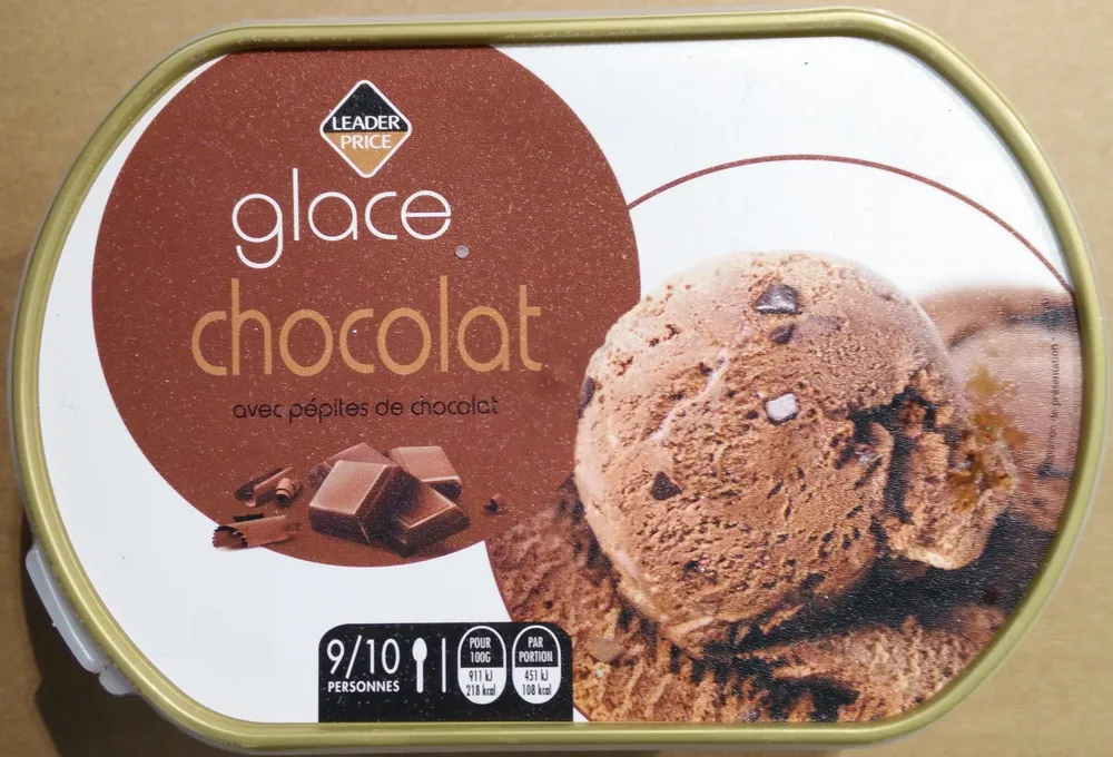 Glace Chocolat aux Pépites de Chocolat