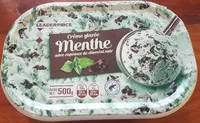 Crème  glacée  menthe chocolat