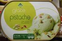 Glace pistache avec éclats de pistache