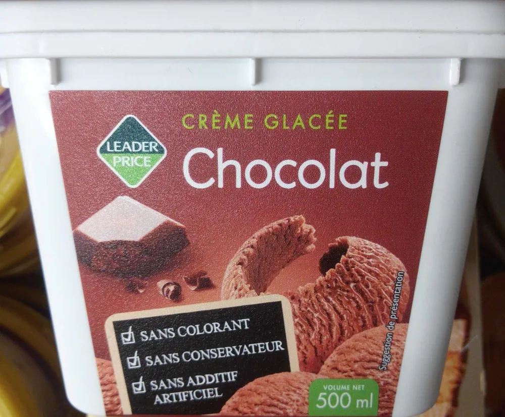 Crème glacée chocolat