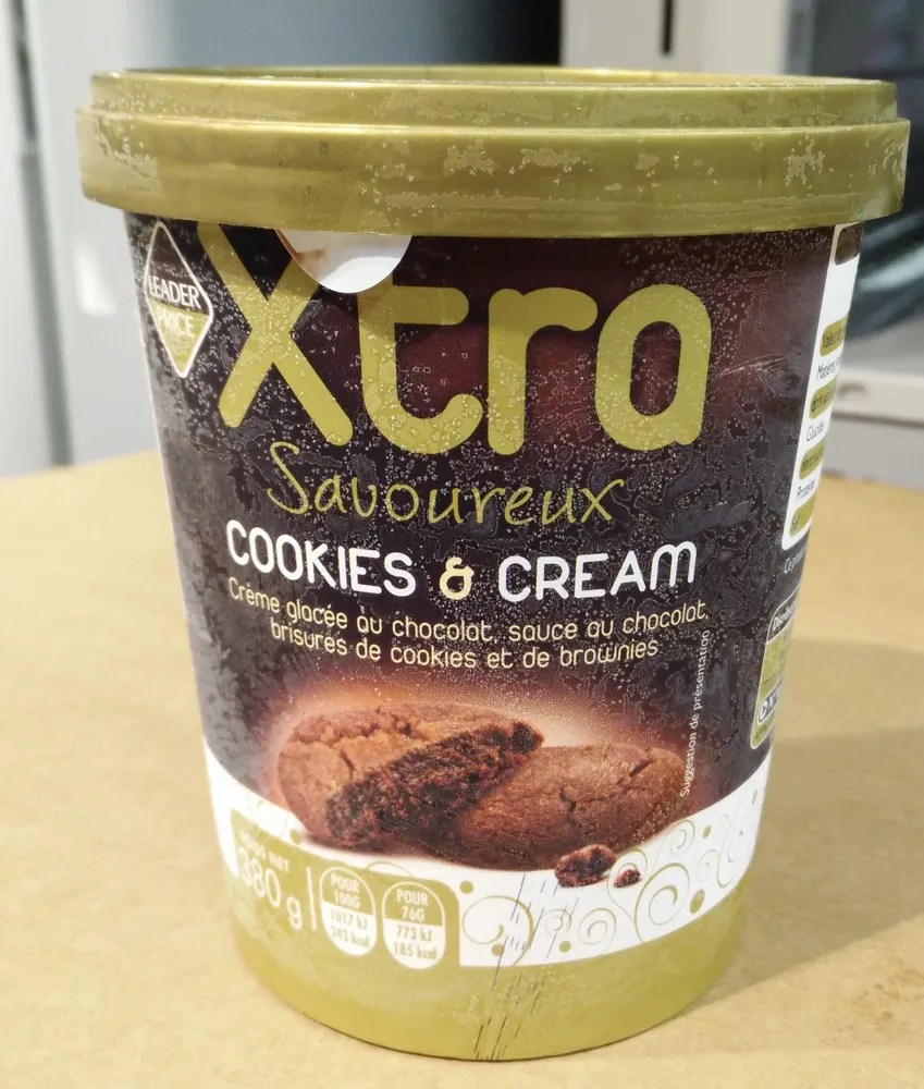 Xtra Savoureux Cookies & Cream