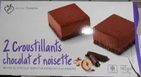 2 Croustillants Chocolat et Noisettes