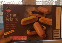 12 mini éclairs