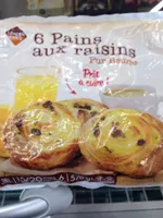 6 Pains aux Raisins