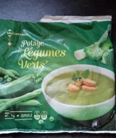 Potage de légumes verts