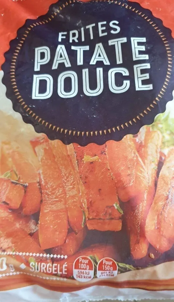 Frite patate douce