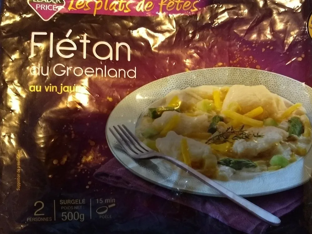 Flétan du Groenland au vin jaune