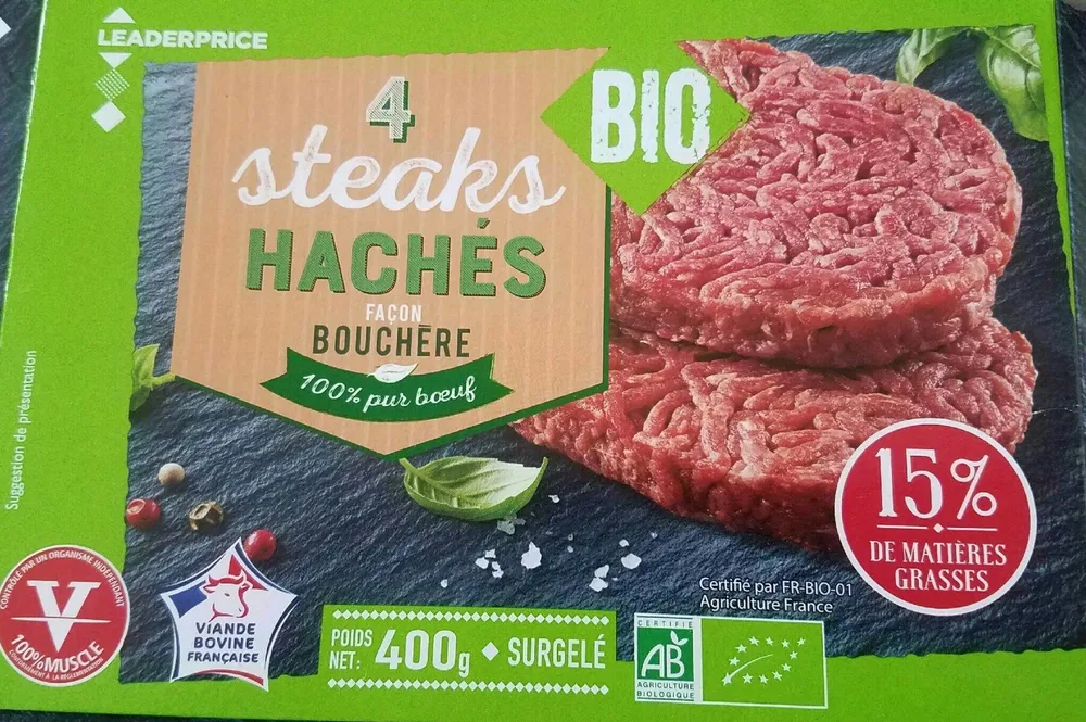 Steacks hachés façon bouchère