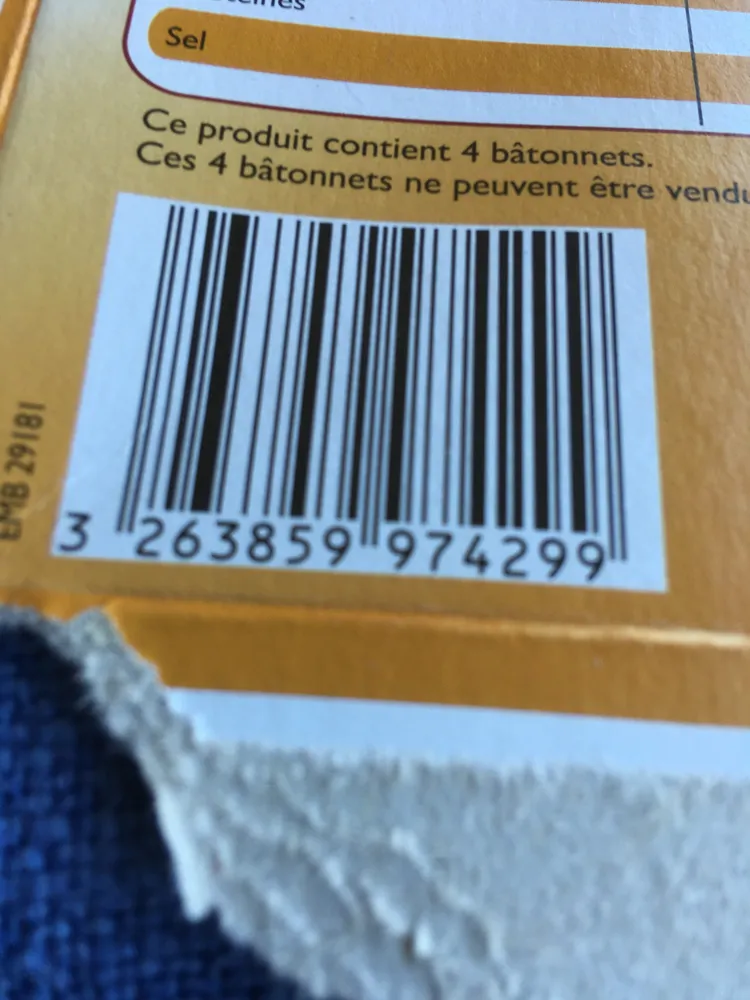 Méga classic bâtonnet caramel au beurre salé