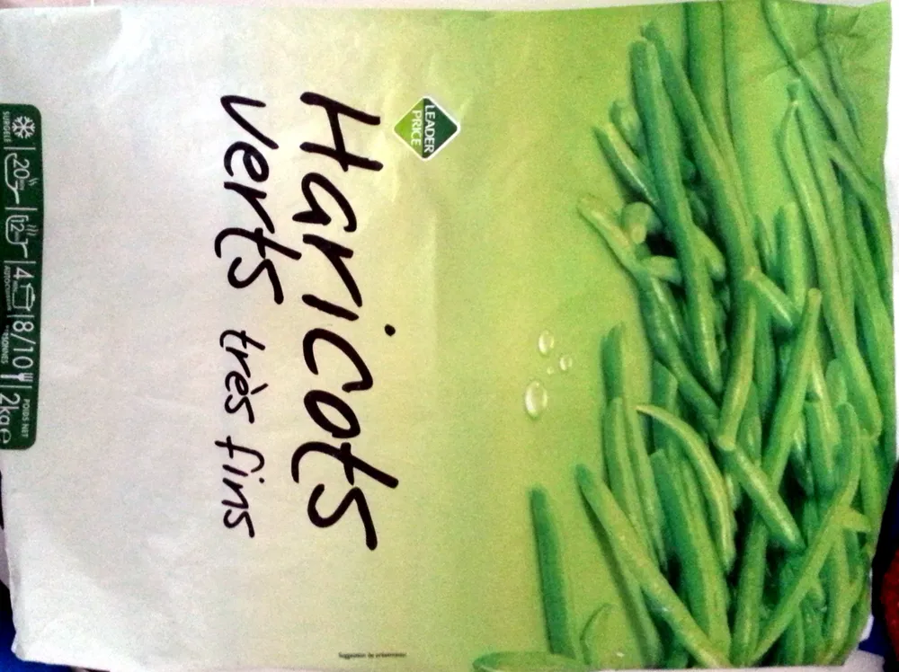 Haricots verts Très Fins surgelés