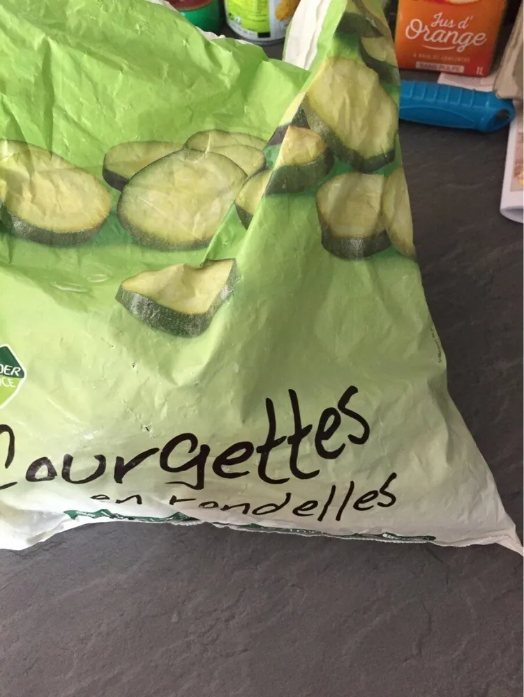 Courgettes en Rondelles