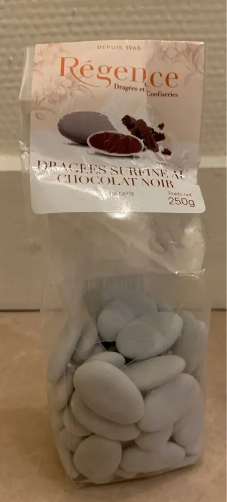Dragées surfine chocolat noir