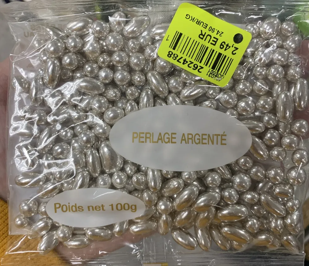 Perlage argenté