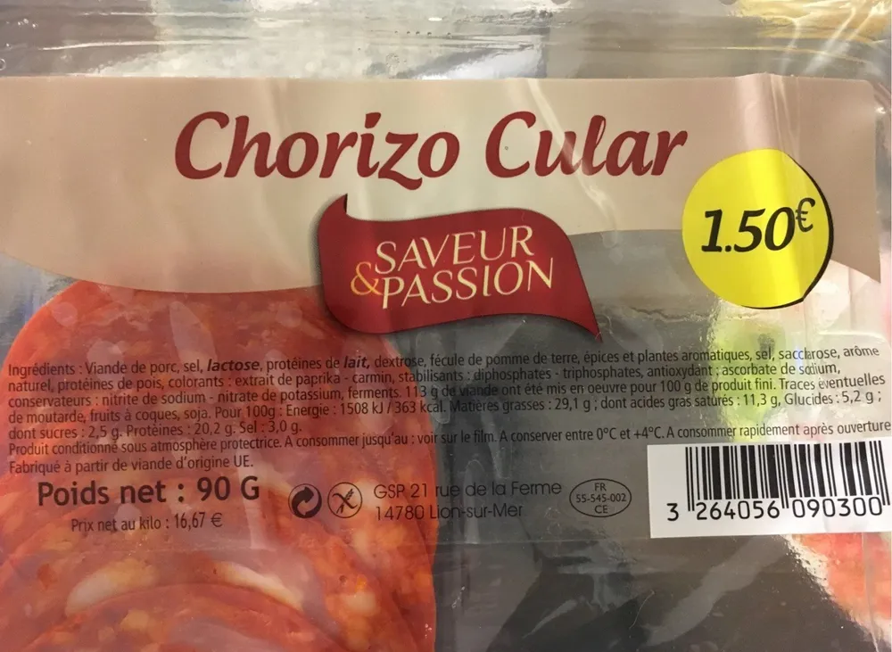 Chorizo Cular