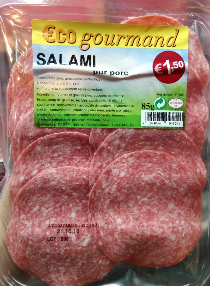Salami pur porc