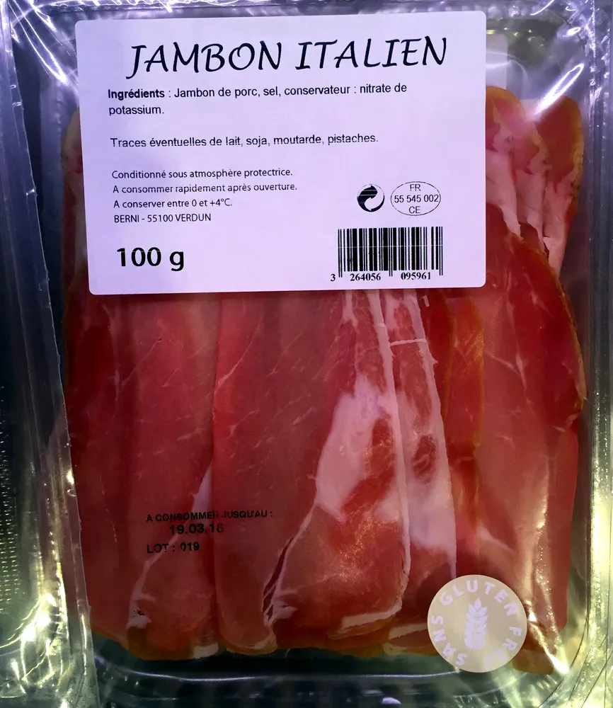 Jambon italien