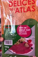 Roti de boeuf cuit en salaison