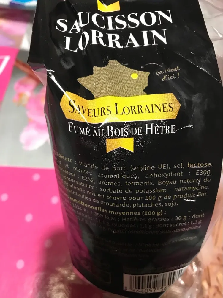 Saucisson lorrain