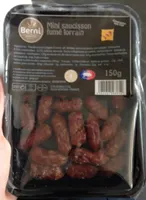 Mini saucisson fumé lorrain