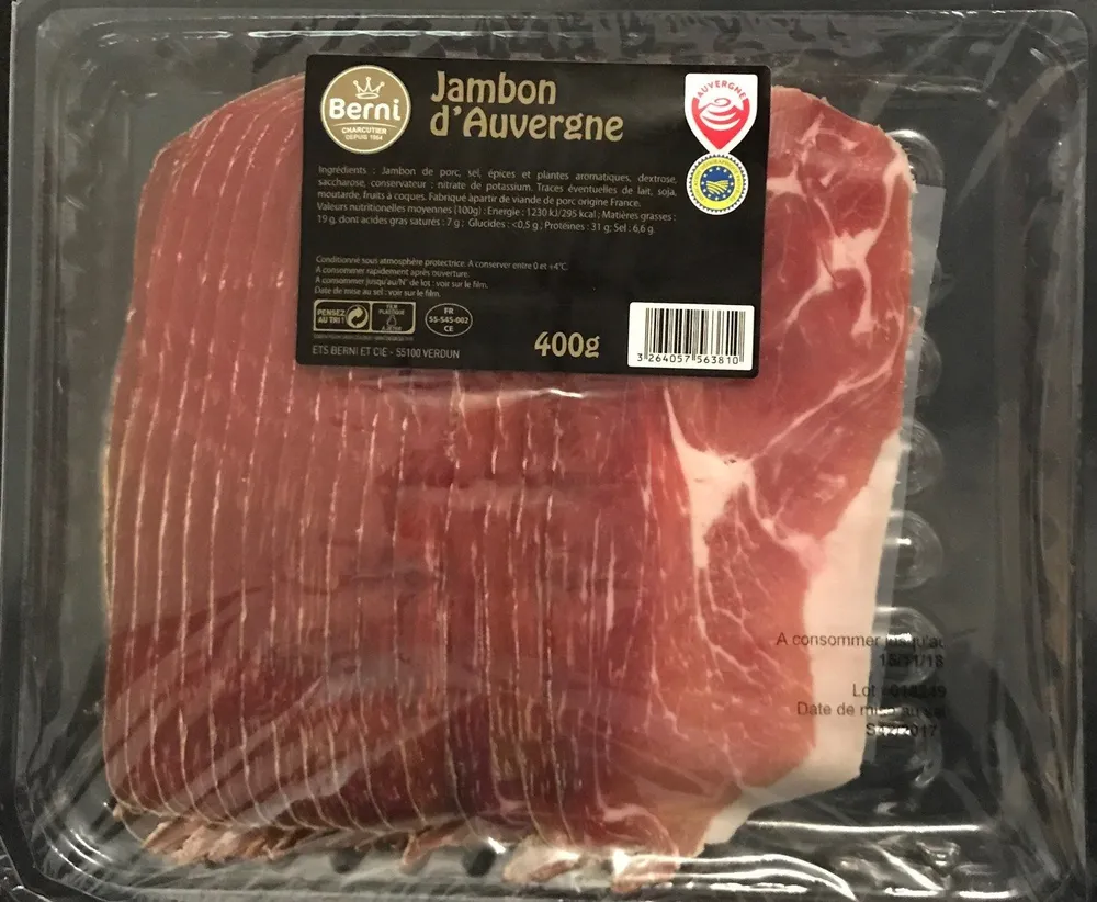Jambon d'Auvergne