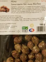 Mini saucisson sec aux herbes