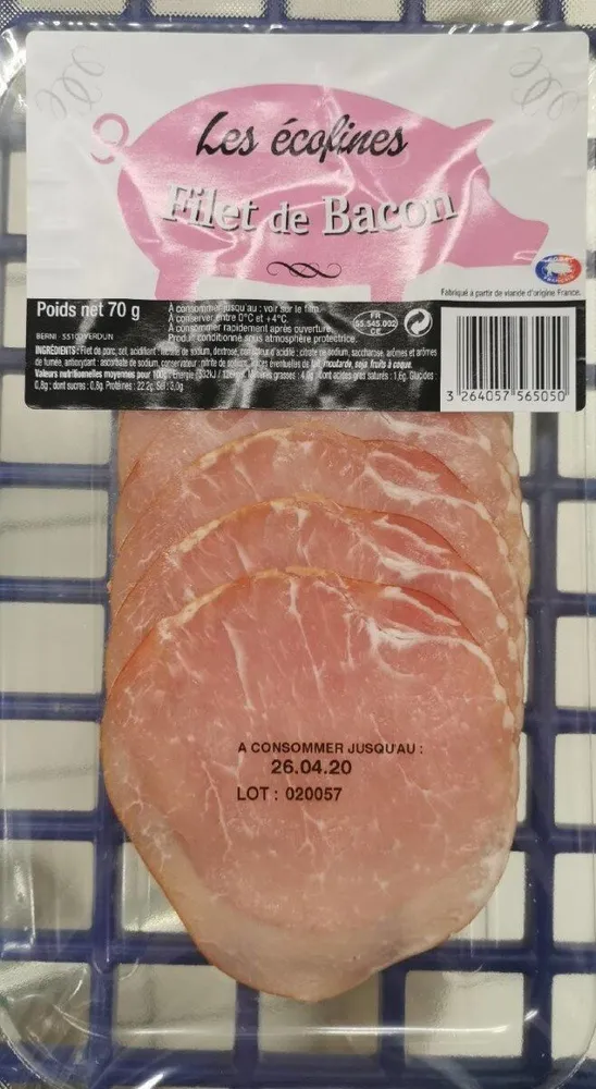 Filet de bacon