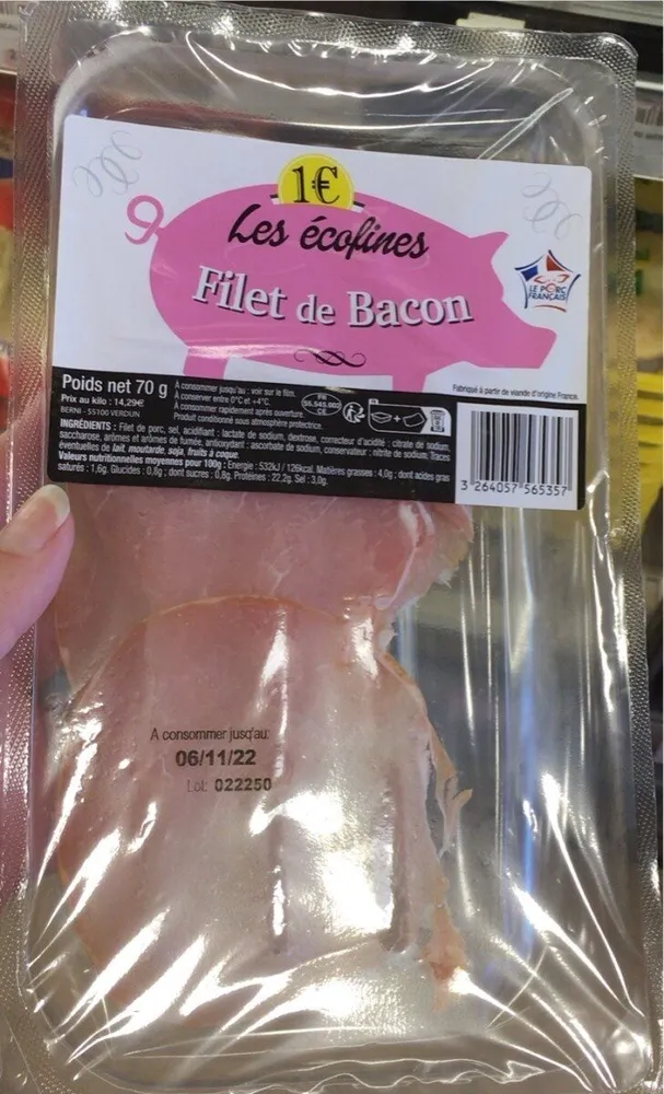 Filet de bacon