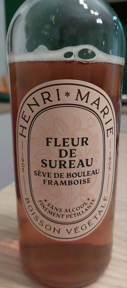 Boisson végétale fleur de sureau