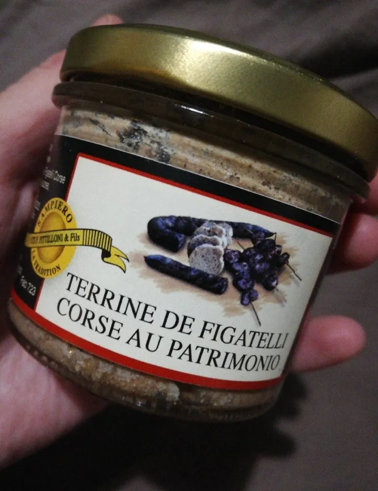 Terrine de figatelli corse au patrimonio