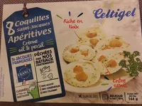 Coquilles Saint-Jacques Apéritives Crème ail et persil