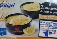 2 cassolettes de Saint Jacques sauce beurre citron de corse
