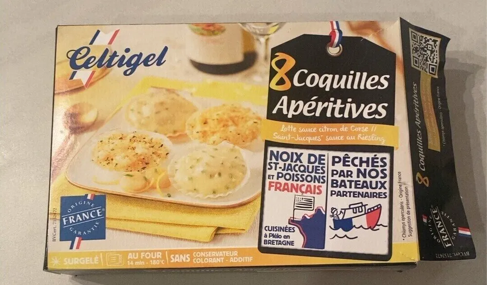 Coquilles aperitives