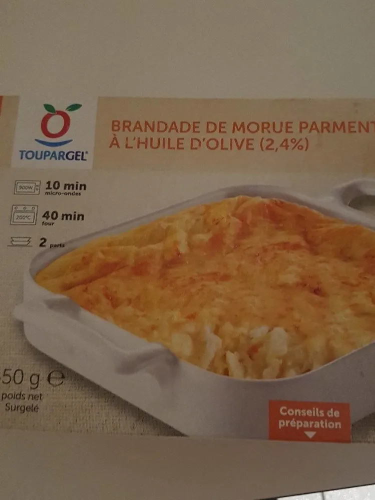 Brandade de morue parmentier