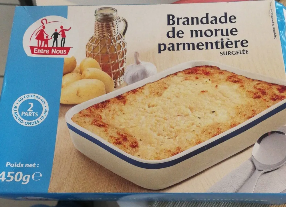 Brandade de morue parmentière