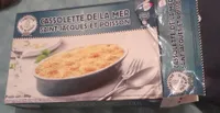 Cassolette de la mer St Jacques et poissons