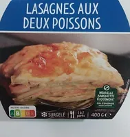 Lasagnes aux deux poissi