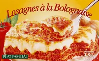Lasagne à la bolognaise surgelées