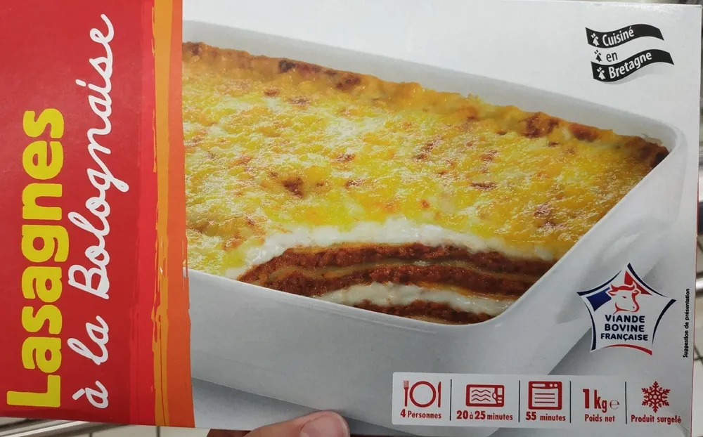 Lasagne à la bolognaise