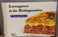 Lasagnes à la bolognaise surgelées