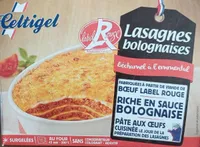 Lasagne bolognaises béchamel à l'emmental