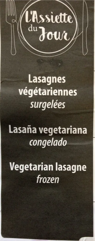 Lasagnes végétariennes